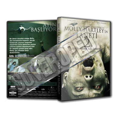 Molly Hartley'in Laneti 2 2015 Türkçe Dvd cover Tasarımı
